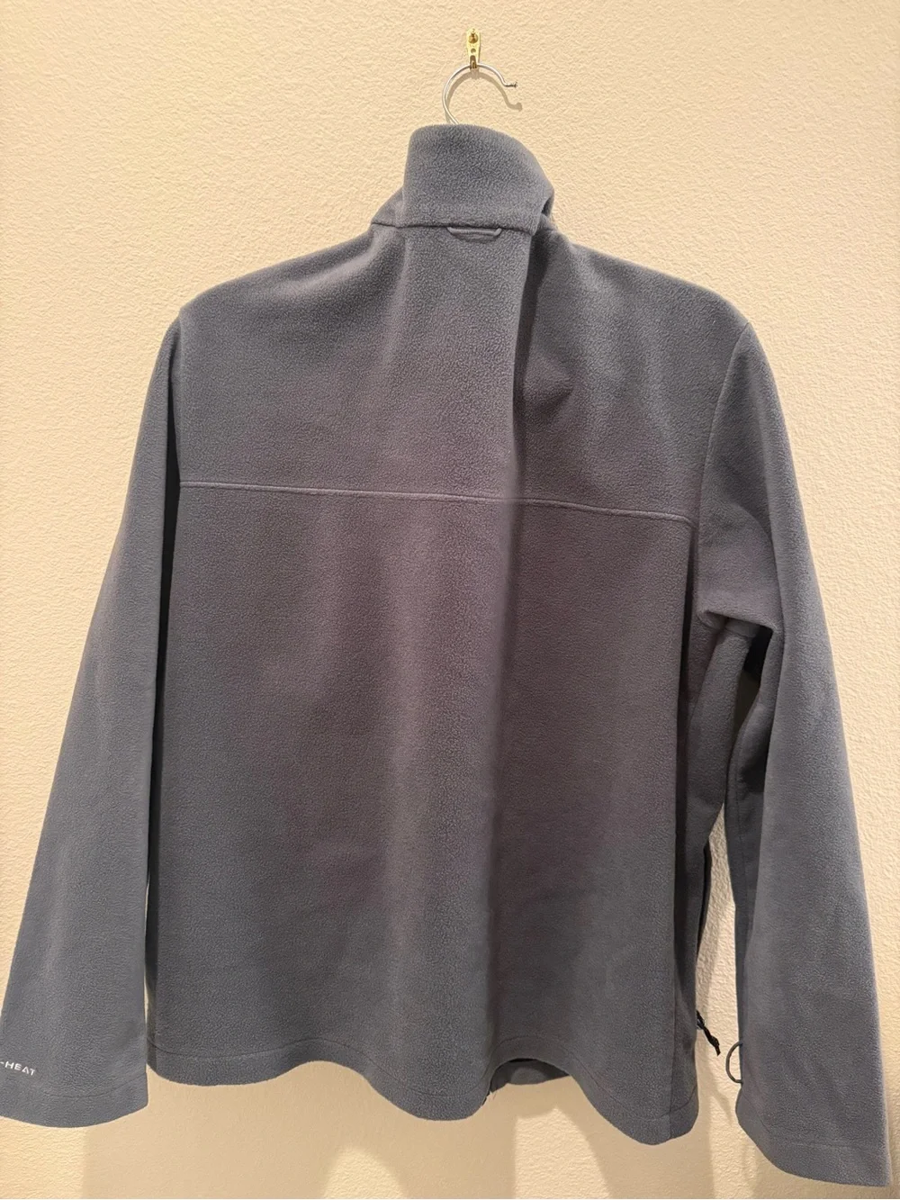 Columbia Women’s Light Gray Full-Zip Fleece Jacket
